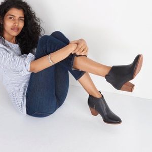 Madewell black leather Billie boots size 7.5
